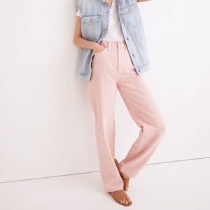 Madewell Baggy Straight Jeans: Garment-Dyed Edition